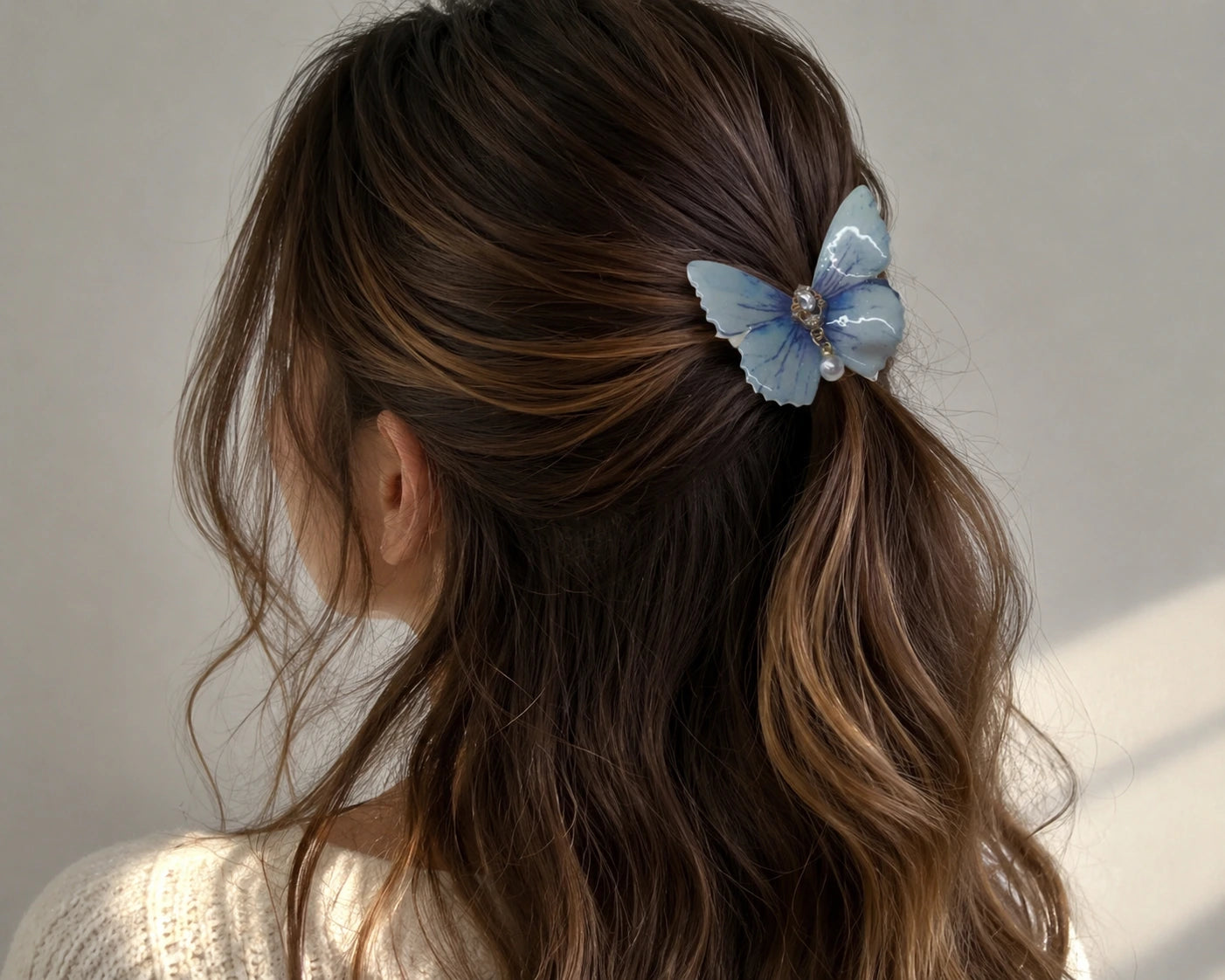 Handmade Butterfly Hair Clip